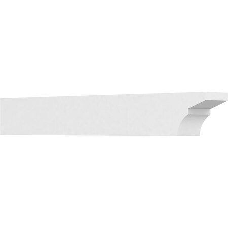 Ekena Millwork Standard Monterey Architectural Grade PVC Rafter Tail, 5"W X 6"H X 42"L RFTP05X06X42MON